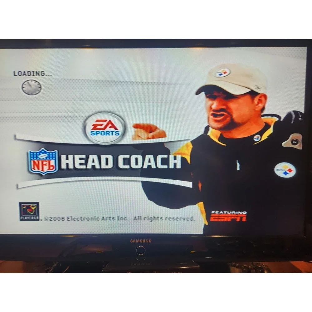 NFL HEAD COACH EA Playstation 2, PS2)  Complete Tested